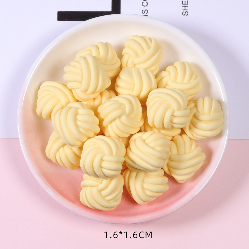 Set 10 Miếng Dán Trang Trí Điện Thoại / Sổ Tay DIY Bằng Nhựa Resin Màu Sắc Mô Phỏng Sáng Tạo