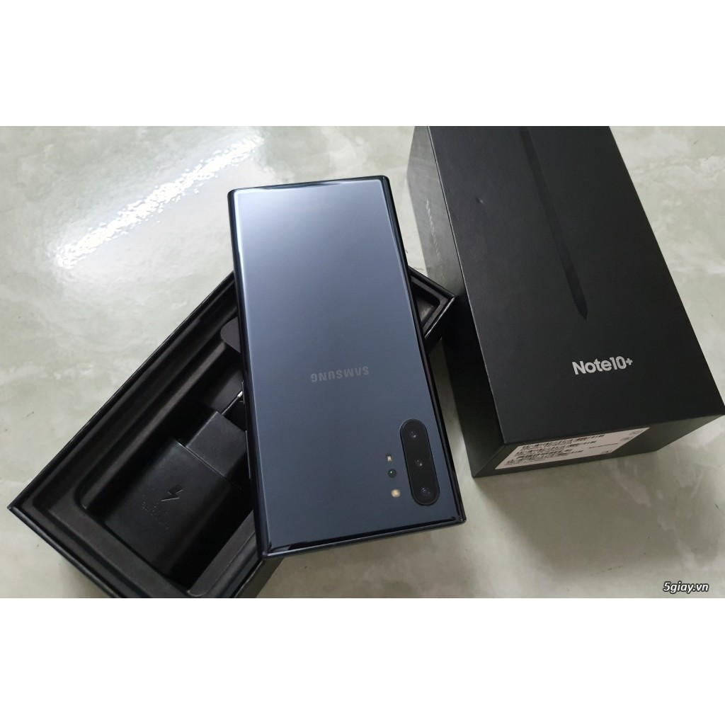 điện thoại smartphone Samsung galaxy Note 10 Plus màu đen hàng nguyên seal - Hàng chính hãng Samsung VN