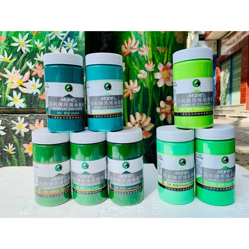 SƠN ĐẦU NGỰA Màu Acrylic