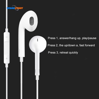 Tai nghe nhét tai có dây jack 3.5mm cho Iphone/Android