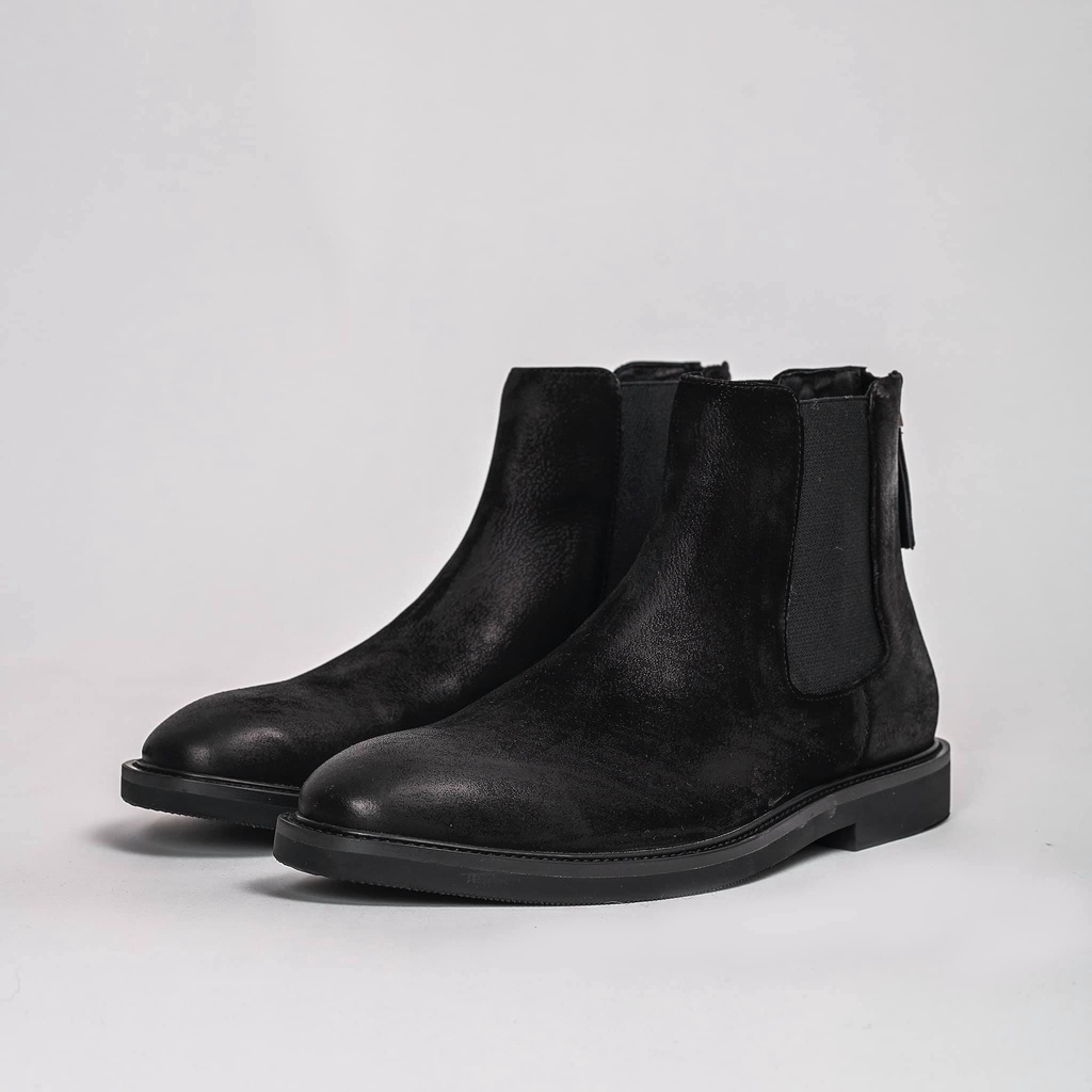 Giày boots nam da Highway  River Chelsea Boots