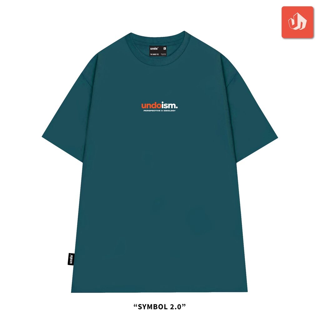 Áo Thun Unisex Undo Symbol 2.0 Màu Dark Teal 100% Premium Cotton - Local Brand Chính Hãng