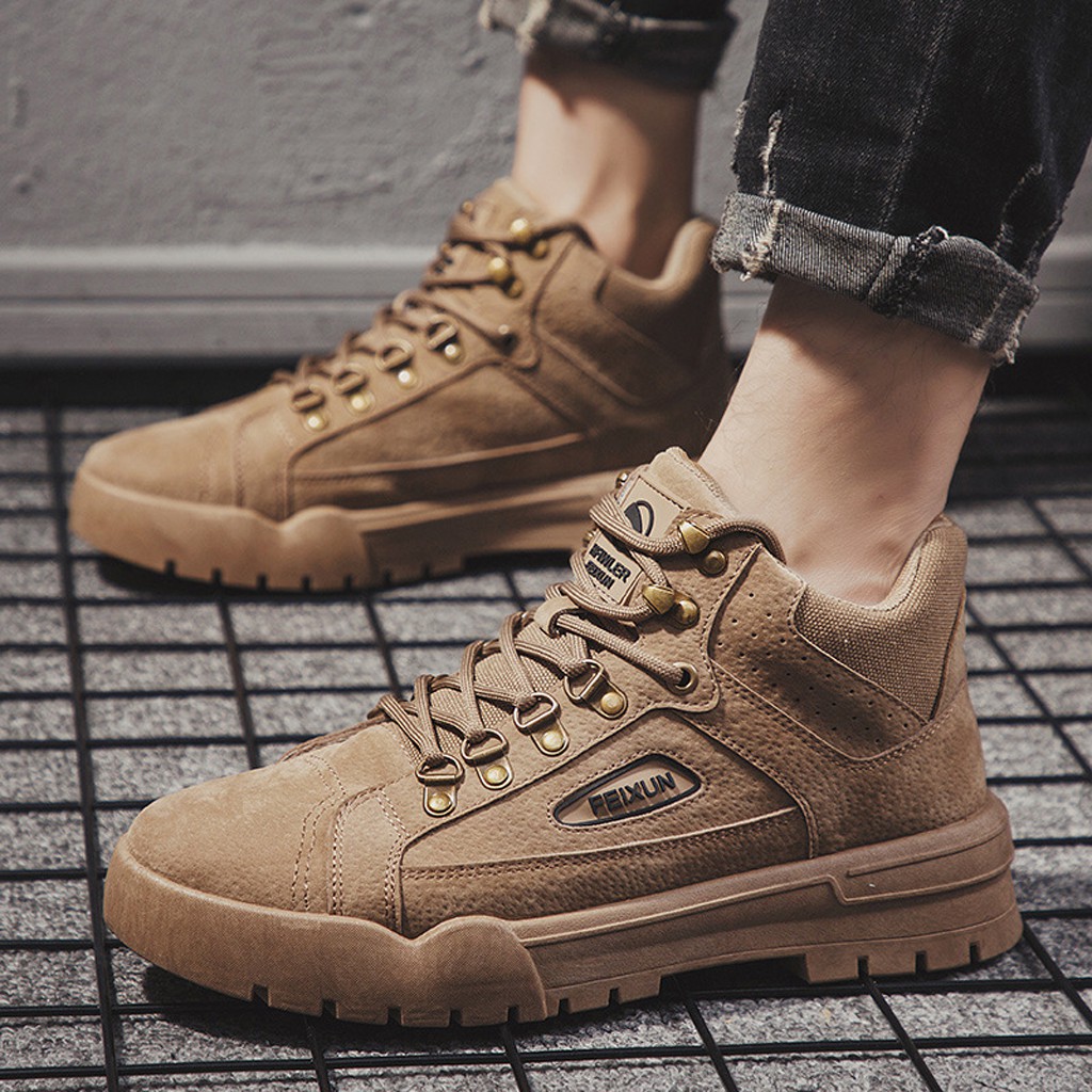 Giày Thể Thao Nam ❤️ Tăng Chiều Cao 6 cm Phong Cách Phượt Thủ Hot Nhất 2020 - G28 | BigBuy360 - bigbuy360.vn