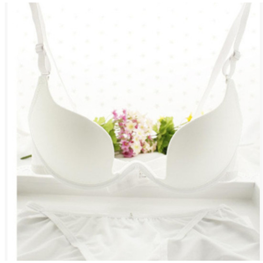 DRESSINGUP-Áo lót nâng ngực cổ V sâu gợi cảm cho nữ