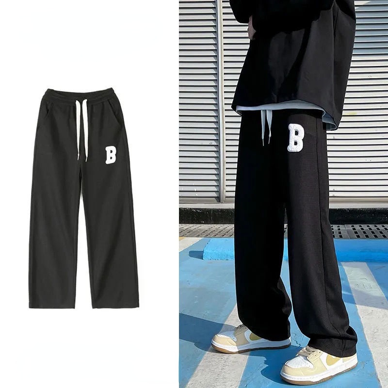 Quần Thể Thao Ống Rộng Phong Cách Hàn Quốc Thời Trang Mùa Hè Dành Cho Nam 2022