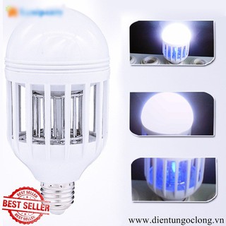 Đèn LED bắt muỗi 2 in1 kiêm đèn chiếu sáng