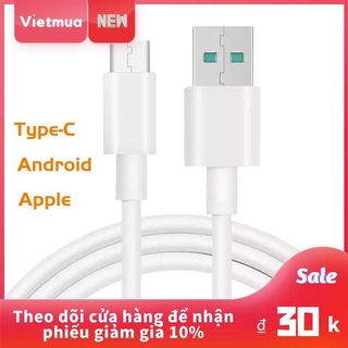 Cáp dữ liệu 1.5m 5a sạc siêu nhanh cho điện thoại di động huawei typec apple android