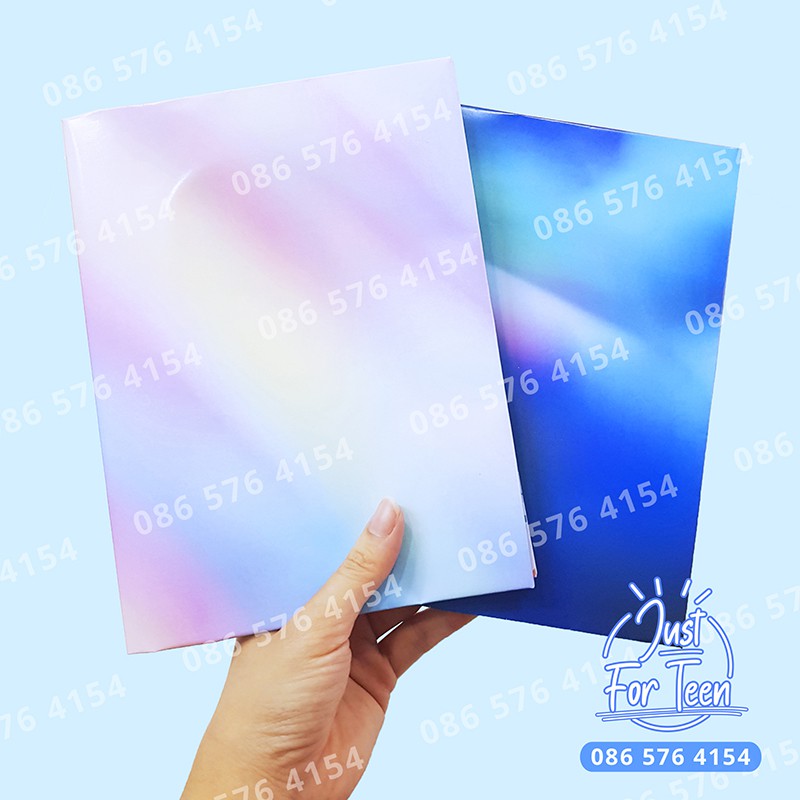 Bao tập galaxy pastel cho học sinh - giấy bao tập vở sinh viên