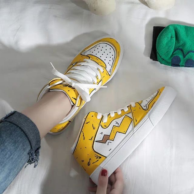 [CÓ SẴN] Giày cao cổ nữ thể thao mã 1060 nâng đế cao 3cm da thoáng chân đi học đi chơi buộc dây phong cách cá tính đẹp | BigBuy360 - bigbuy360.vn