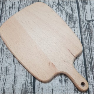 [THANH LÝ] Thớt gỗ có tay cầm 26.5*16*1.5cm