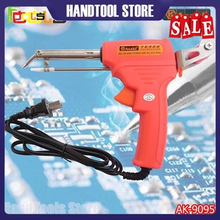 Mỏ hàn điện tử tự động đẩy thiếc Asaki AK-9095 60W - Nóng nhanh, mối hàn đẹp