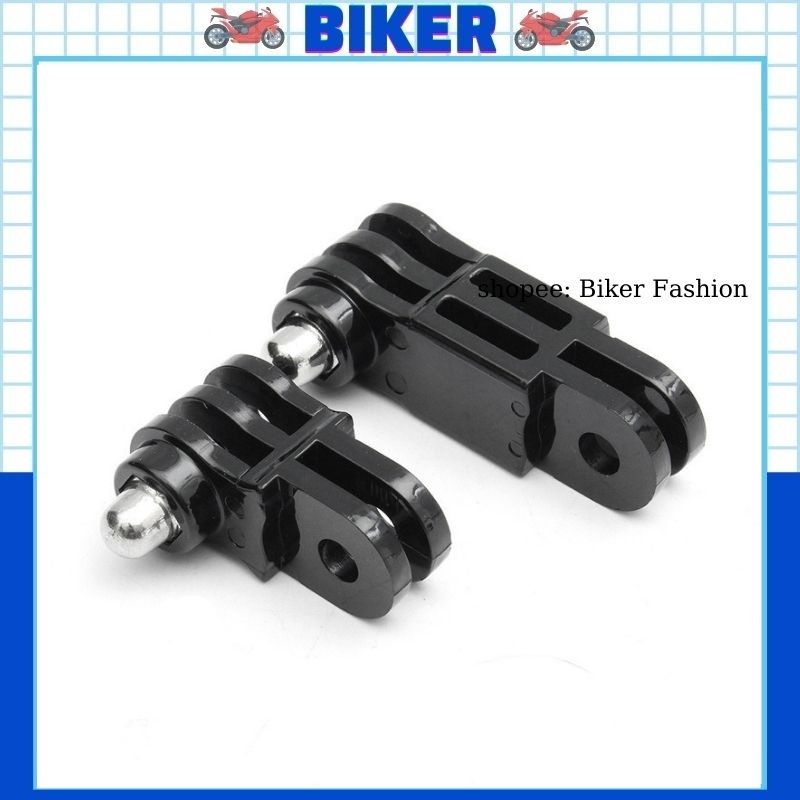 Mount nối đồng trục, trái trục xuôi - ngược phụ kiện cho action camera thể thao, camera hành trình