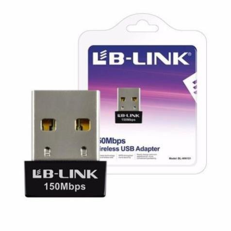 USB Thu Wifi LB-LINK (Đen) - Cho Máy tính để bàn/laptop thu bắt wifi