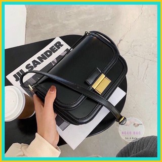 [Xả KHO]  (Khoá khắc LOGO )TÚI KẸP NÁCH VINTAGE HÀNG CHUẨN L1