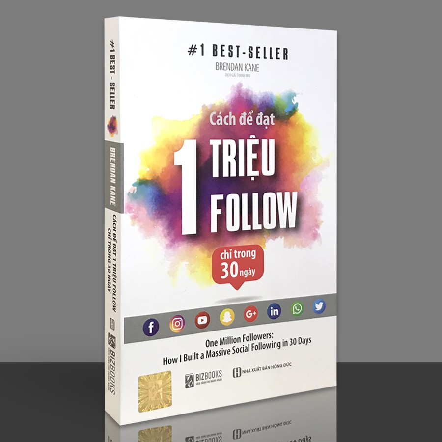 Sách - Cách Để Đạt 1 Triệu Follow Chỉ Trong 30 Ngày