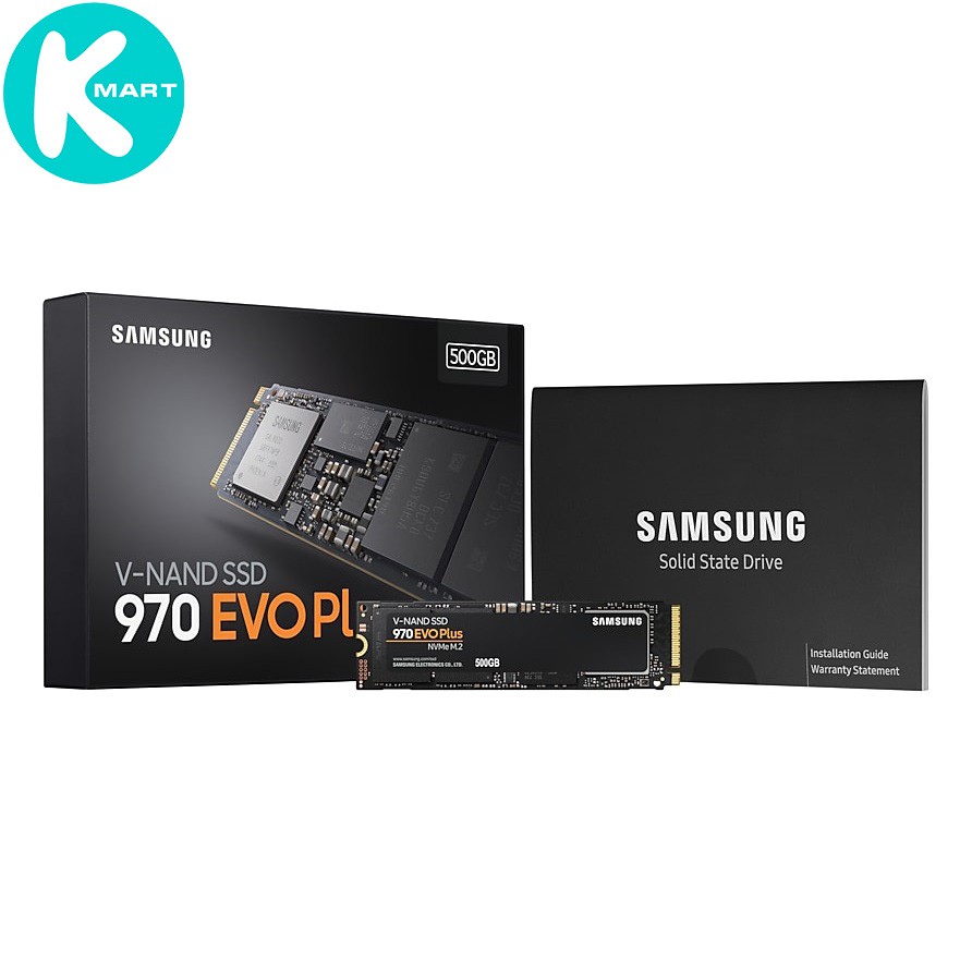 Ổ Cứ́ng SSD Samsung 970 EVO PLUS 500GB NVMe M.2 2280 PCIe NVMe MZ-V7S500BW - Hàng Chính Hãng Eternal Asia