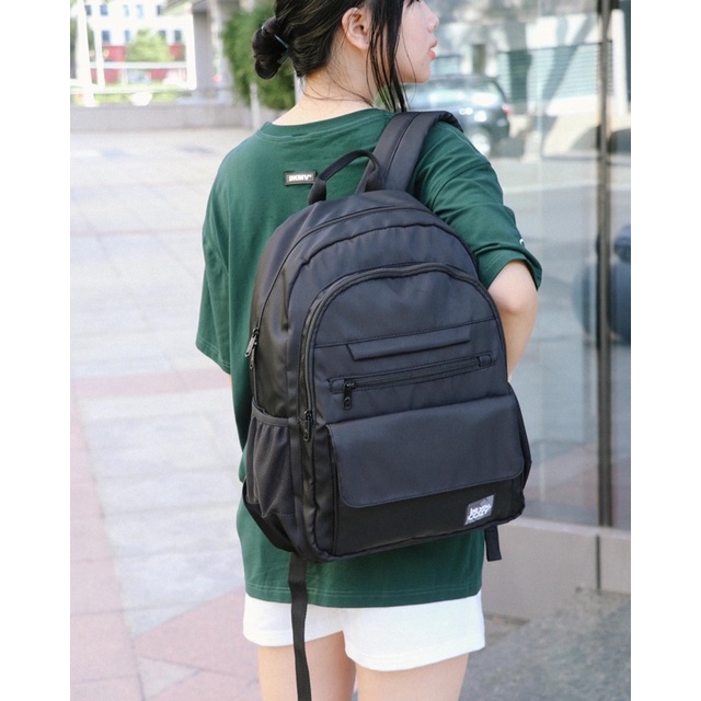 Balo học sinh, sinh viên thời trang unisex với chất dù nhẹ bền  - BOM