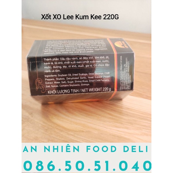 Sốt XO Lee Kum Kee 220G( Sốt Sò Điệp Đặc Biệt )