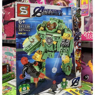 Bộ xếp hình Hulk Buster SY1339