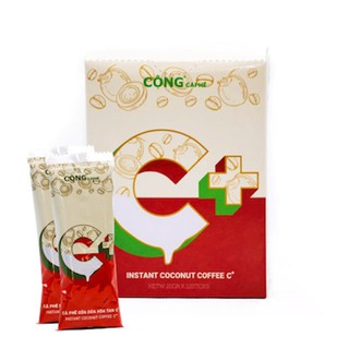 [GÓI DÙNG THỬ] Cà phê cốt dừa hoà tan C+ - Cộng Cà Phê