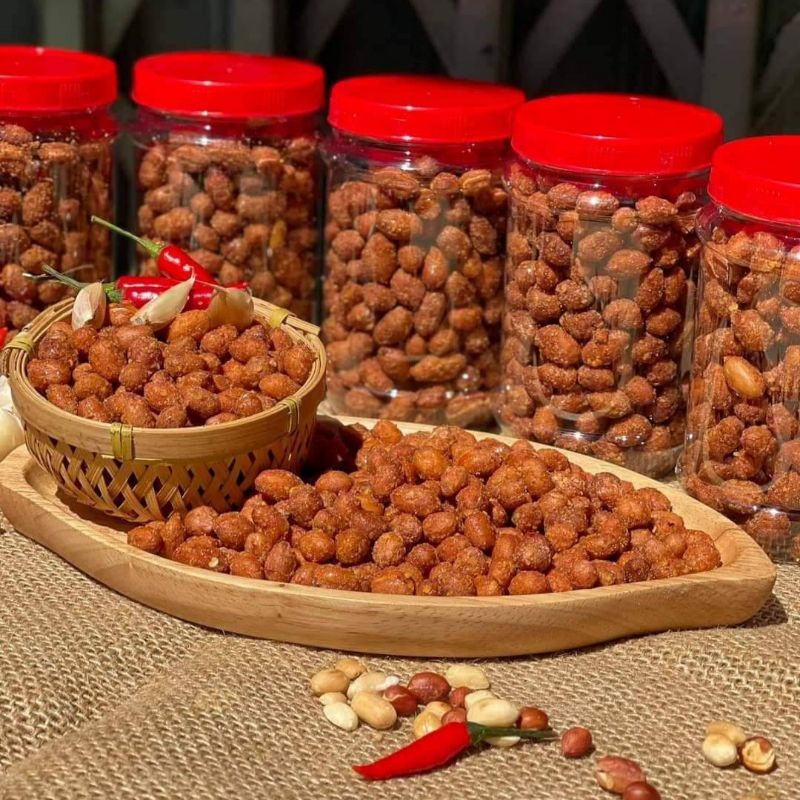 ĐẬU PHỘNG RANG TỎI ỚT