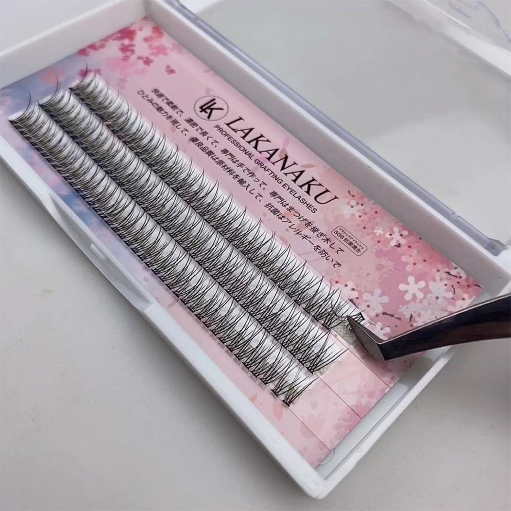 OCEANMAP Lông Mi Giả Cong Dài Tự Nhiên Hình Đuôi Cá