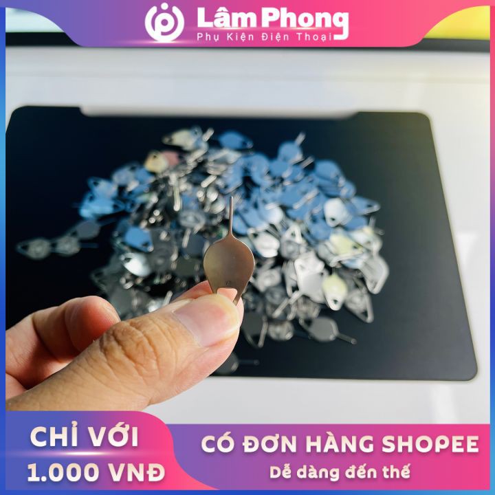 [DEAL 1K] ⚡ QUE CHỌC SIM ⚡ - CÂY CHỌC SIM BỀN ĐẸP CÓ MÓC TREO