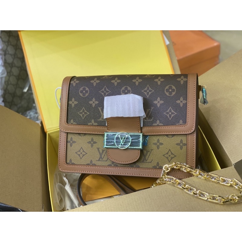 Túiquai đeo W266-25 Dauphine hàng siêu phẩm fullbox vip da nguyên bản ngất ngây
