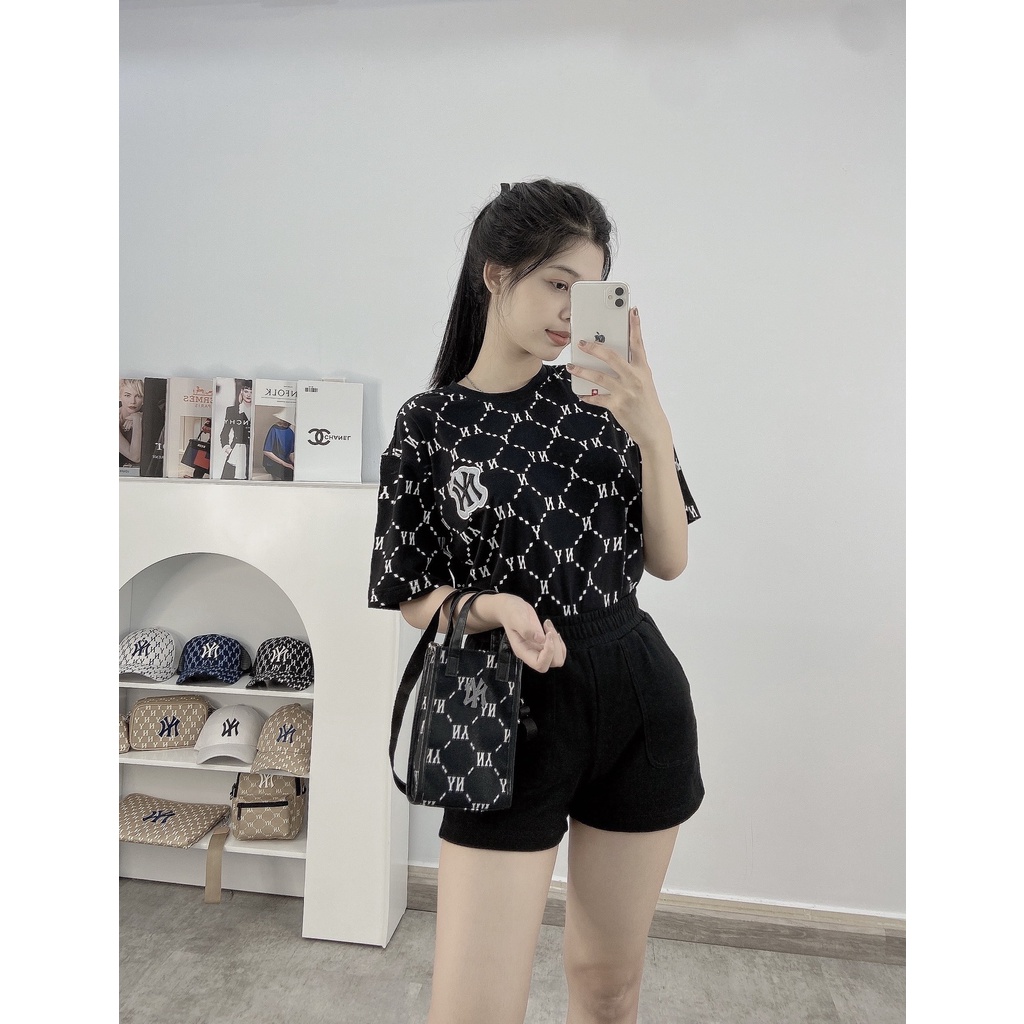 Túi mini bag MLB hoạ tiết monogram dành cho cả nam và nữ phong cách Hàn Quốc - Hùng Nón Hiệu
