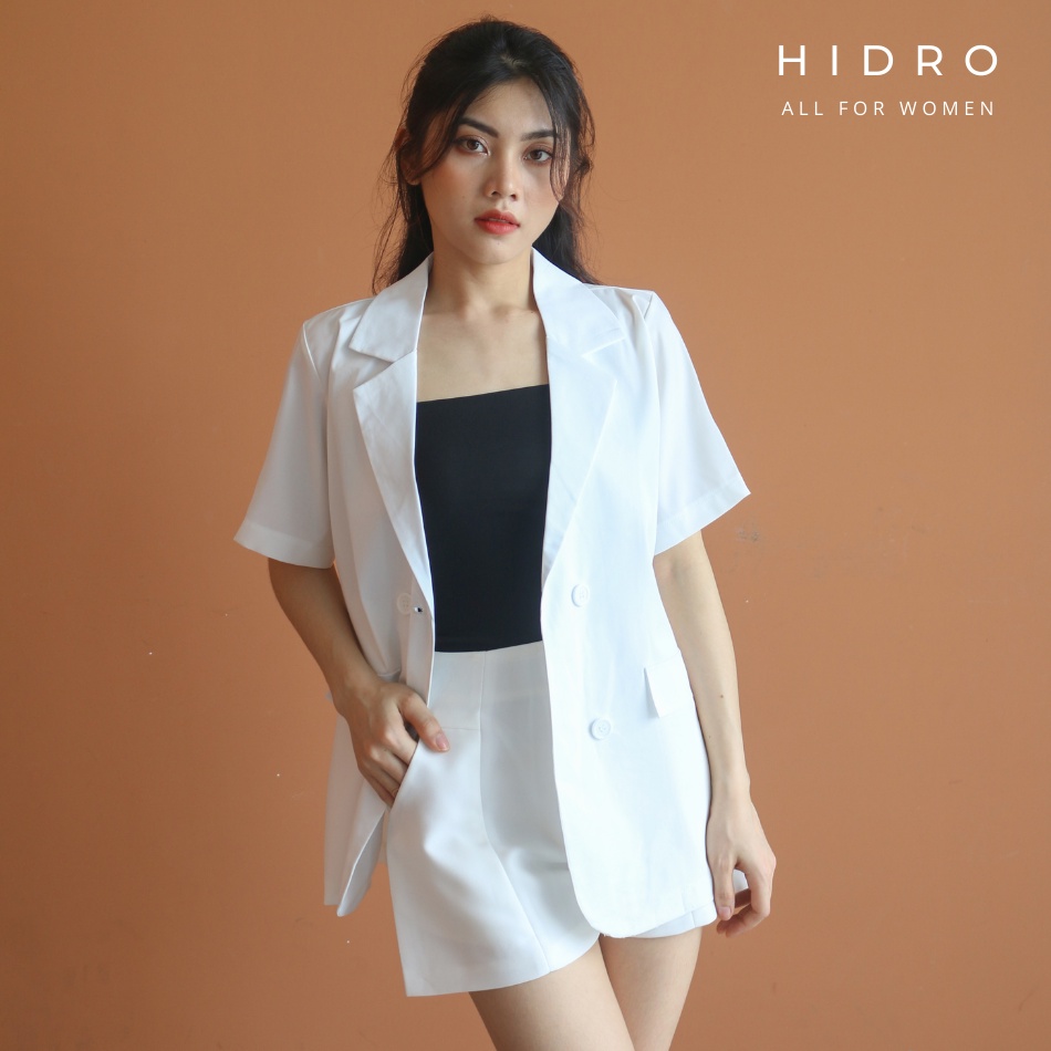 Áo blazer tay ngắn thiết kế phong cách HIDRO Mã BLZ101