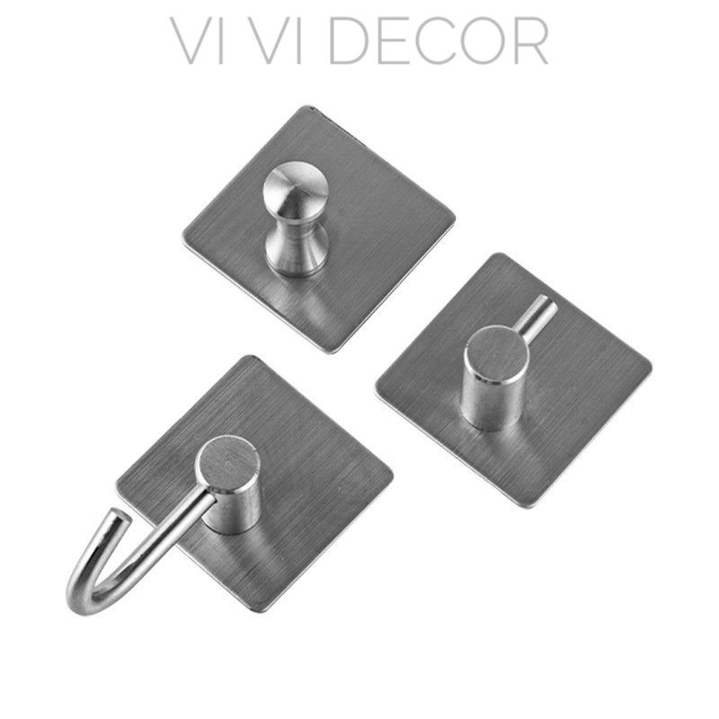 Móc Treo Đồ , Móc Dán Tường Đa Năng INOX304