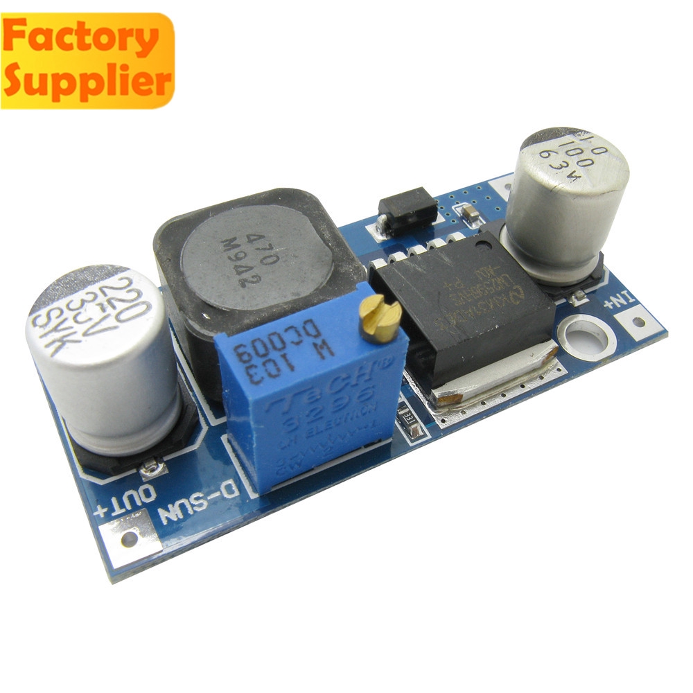 Mô đun hạ áp PCBFUN LM2596HVS LM2596HV DC-DC chuyển đổi 4.5V-53V thành 3V-40V 3A mới