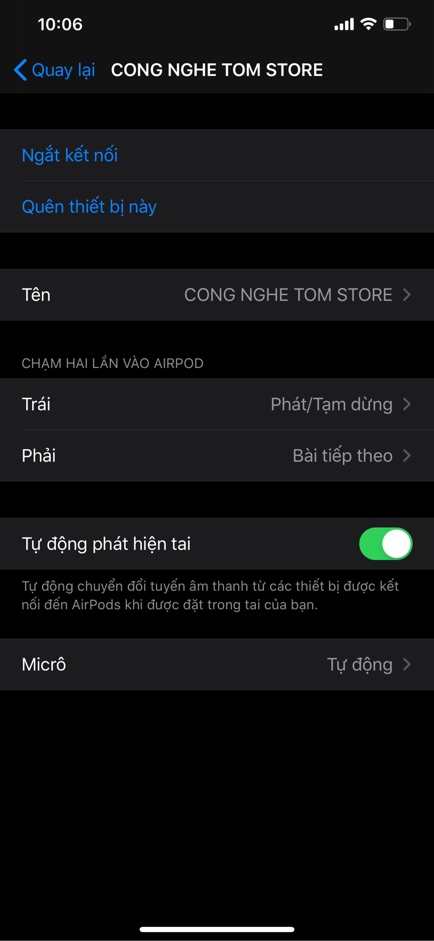 Tai nghe bluetooth Hoco ES39 phiên bản đặc biệt hỗ trợ định vị, đổi tên - Bh 12 tháng