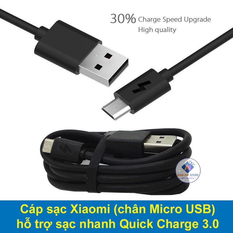 Bộ củ sạc nhanh Xiaomi  Mi Turbo Charge 4.0 mã MDY-10-EH - Zin hãng bóc máy