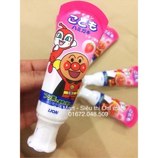 Kem đánh răng Lion cho trẻ em Nhật Bản