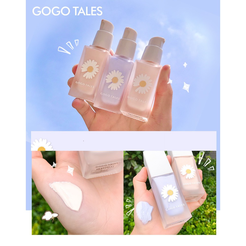 Kem Lót Dưỡng Ẩm Kiềm Dầu GOGO TALES Daisy Cúc Họa Mi GT183