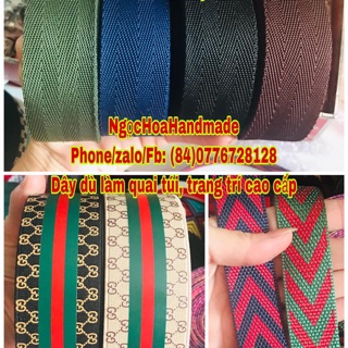 Dây dù cao cấp chuyên làm quai túi