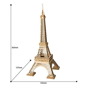 Đồ Chơi Lắp Ráp Bằng Gỗ 3D Robotime Mô Hình Tháp Eiffel Tower