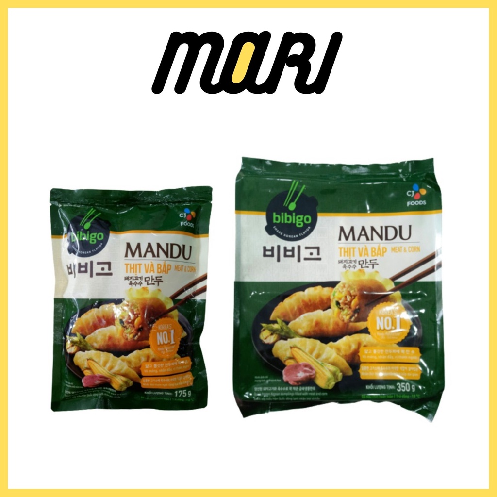 [ship HCM] Bánh xếp nhân thịt và bắp Bibigo