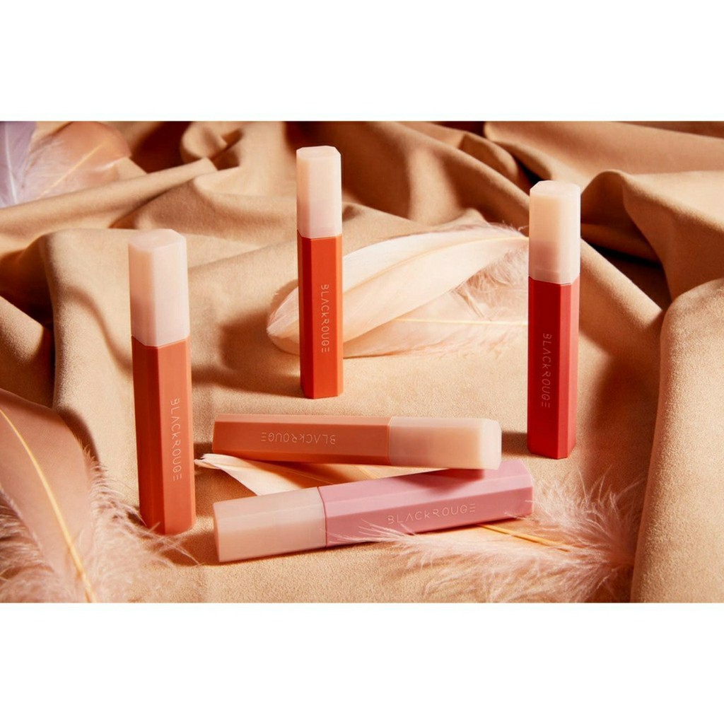 Son kem,Son Kem Lì Mịn Mượt Nhẹ Môi Black Rouge Half N Half Water Velvet-Son Kem Lì Hàng Cao Cấp Không Chì, Lâu trôi. | BigBuy360 - bigbuy360.vn