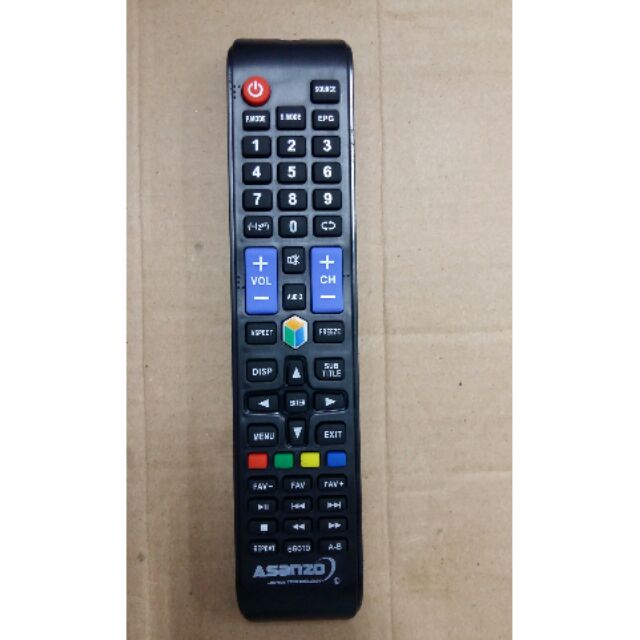 Điều khiển asanzo smatt TV - Điện Tử Hà Nội