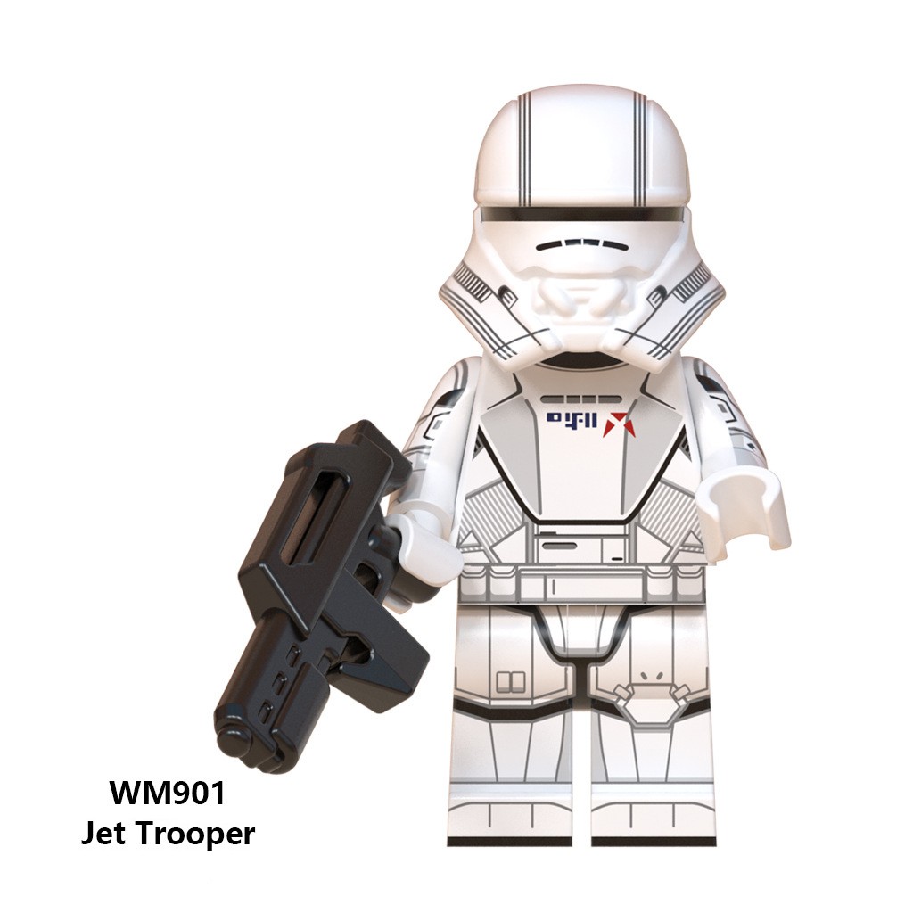 Minifigures Star Wars Các Mẫu Nhân Vật Trong Seri Phim Chiến Tranh Giữa Các Vì Sao Phần 9 WM6082 Mẫu Mới