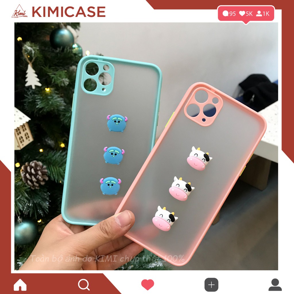 Ốp lưng Realme 5 / 5s / 5i / 6 / 6i / 7i Realme C12 / C15 / C17 sticker nhám chống bẩn, bảo vệ camera