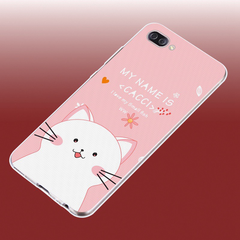 Ốp điện thoại silicon in hình chân dung mèo dành cho Asus ZenFone 3 4 Max Selfie Pro ZC554KL ZD553KL ZE552KL