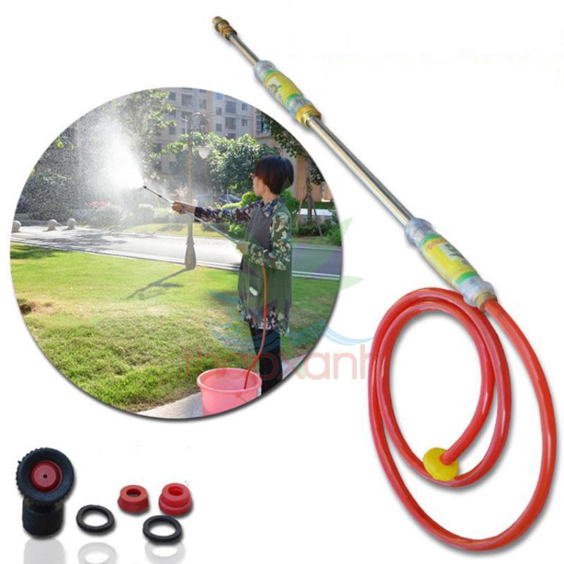 Bơm xịt tưới khí nén BKN-63, Bơm tay hút nước, Bơm phun sương bằng đồng