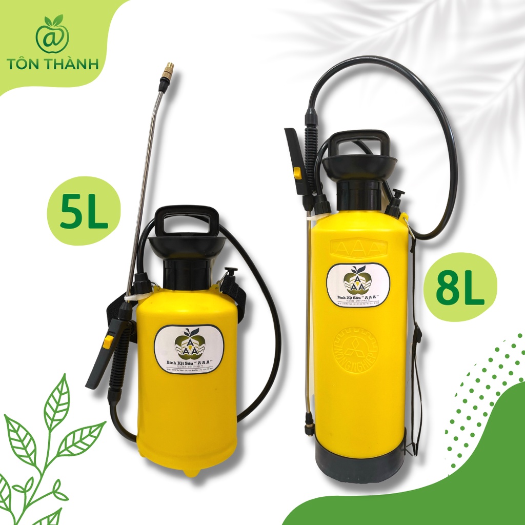 BÌNH XỊT TƯỚI CÂY 5L 8L AAA