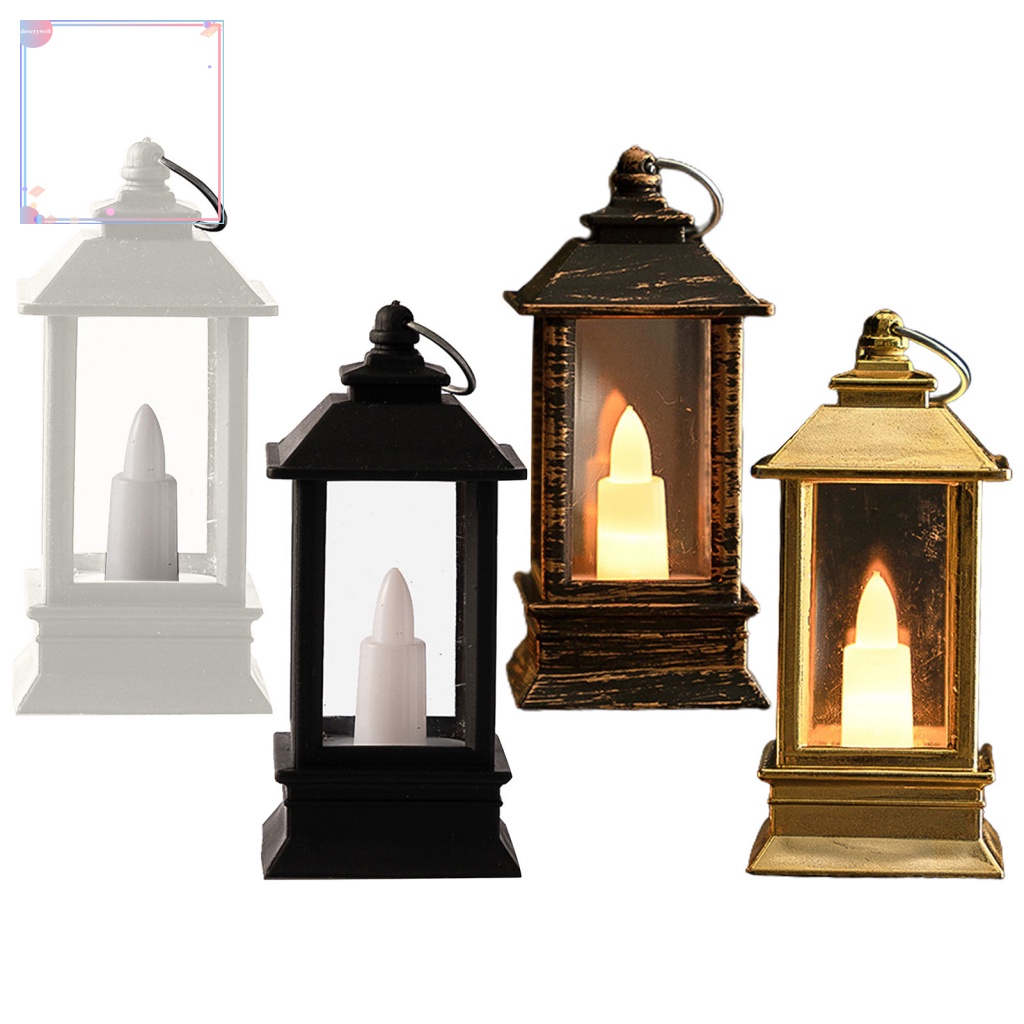 Đèn Lồng Treo Cạnh Giường Hình Nến Trang Trí Tiệc Cưới / Giáng Sinh Chạy Bằng Pin