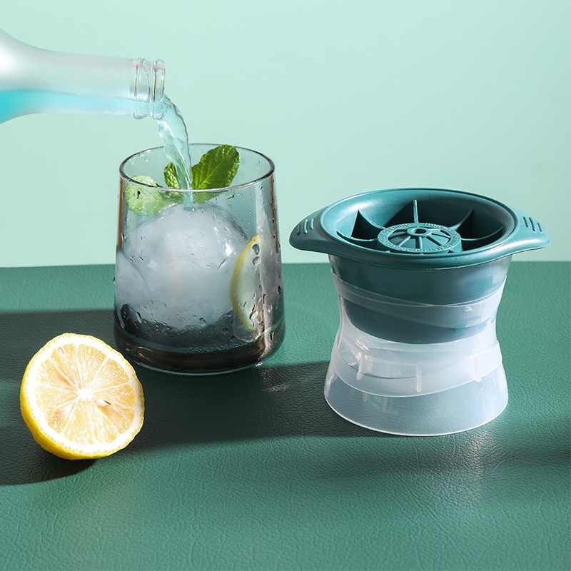 Mới Khuôn Làm Đá Uống Rượu Hình Cầu