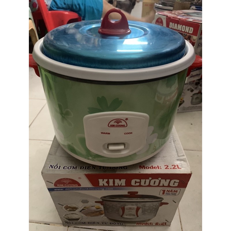 NỒI CƠM ĐIỆN ( KIM CƯƠNG ) NẮP RỜI 2,2lít