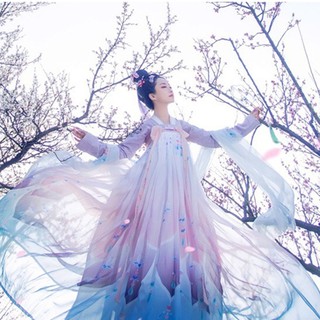 Hán Phục - Trang phục cosplay cổ trang Miêu Shang tặng phụ kiện